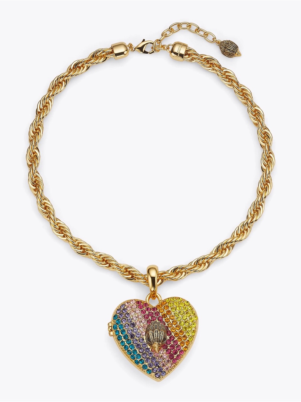 Kurt Geiger NWT XL Heart Locket Necklace